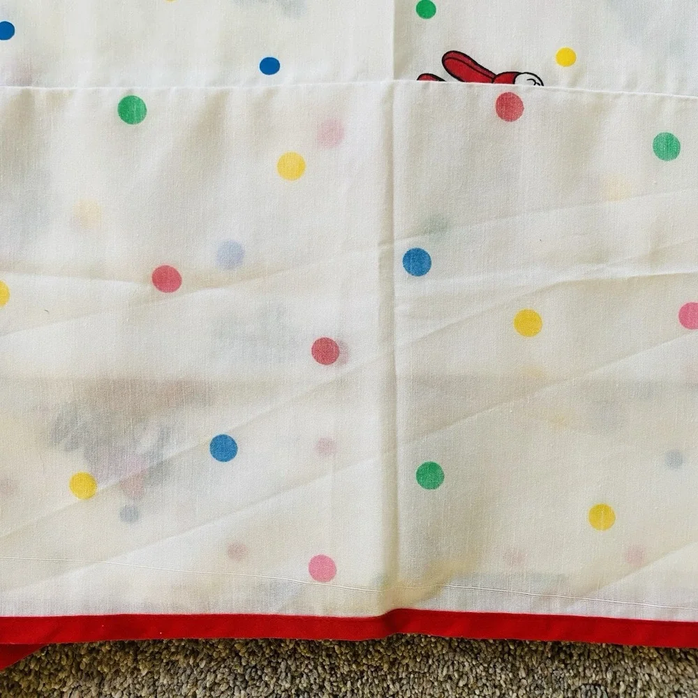 Vintage Dundee Disney Curtain Panels Set of 2 Mickey Minnie Mouse